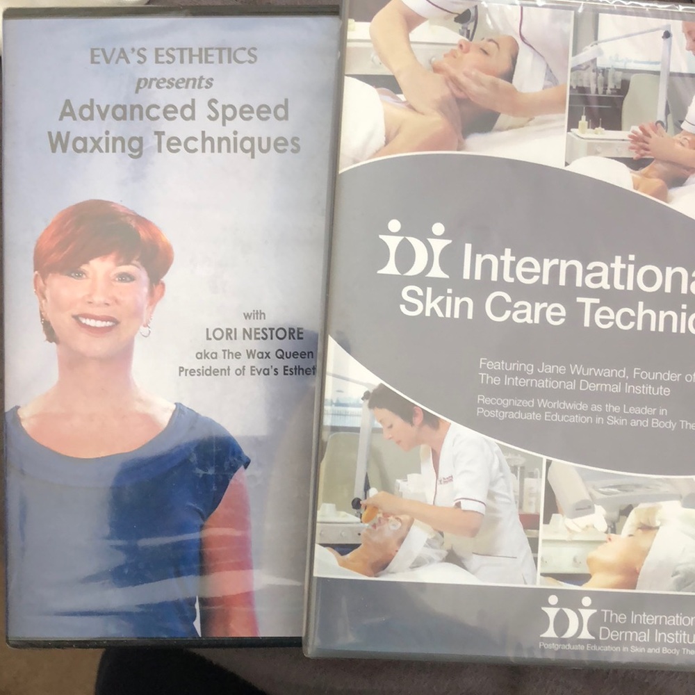 Professional waxing and facial technique dvds